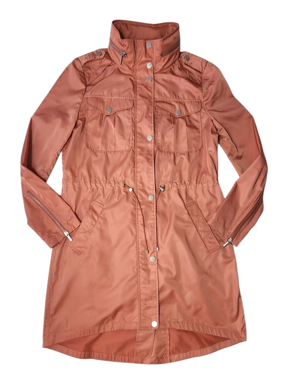Badgley Mischka Dakota Rain Anorak Jacket